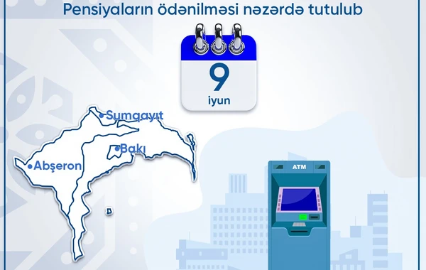 Bakı, Sumqayıt və Abşeron üzrə pensiyalar bu tarixdə ödəniləcək - FOTO