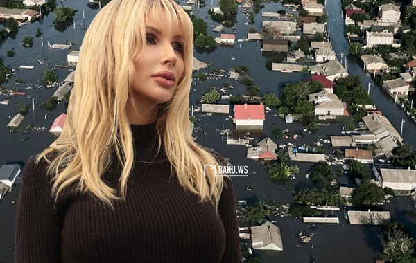 Loboda: "Kaxovka SES-dəki faciə Çernobıl AES səviyyəsində bir fəlakətdir" - FOTO