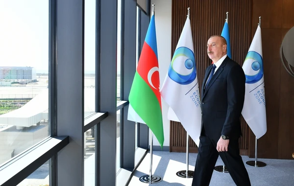 Prezident İlham Əliyev Ələt Azad İqtisadi Zonasının birinci mərhələsinin açılış mərasimində iştirak edib - FOTO