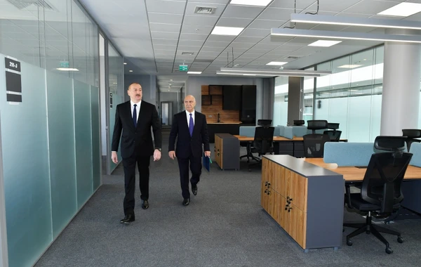 Prezident İlham Əliyev Ələt Azad İqtisadi Zonasının birinci mərhələsinin açılış mərasimində iştirak edib - FOTO