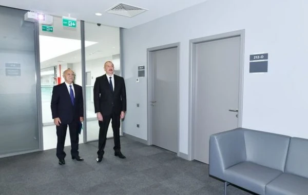 Президент Ильхам Алиев принял участие в церемонии открытия первого этапа Алятской свободной экономической зоны