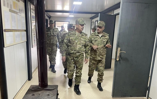 Zakir Həsənov azad edilmiş ərazilərə gedib, yeni hərbi obyektlərin açılışında iştirak edib - FOTO