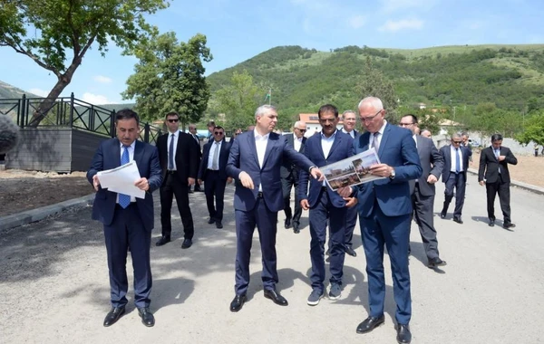 Əlaqələndirmə Qərargahının Laçın şəhərində növbəti iclası keçirilib - FOTO