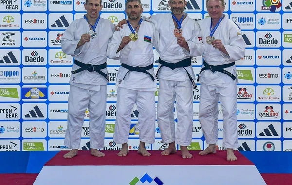 Azərbaycanın üç veteran cüdoçusu Avropa çempionu olub - FOTO