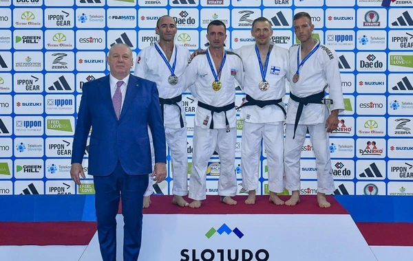 Azərbaycanın üç veteran cüdoçusu Avropa çempionu olub - FOTO
