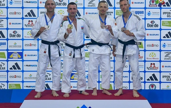 Azərbaycanın üç veteran cüdoçusu Avropa çempionu olub - FOTO