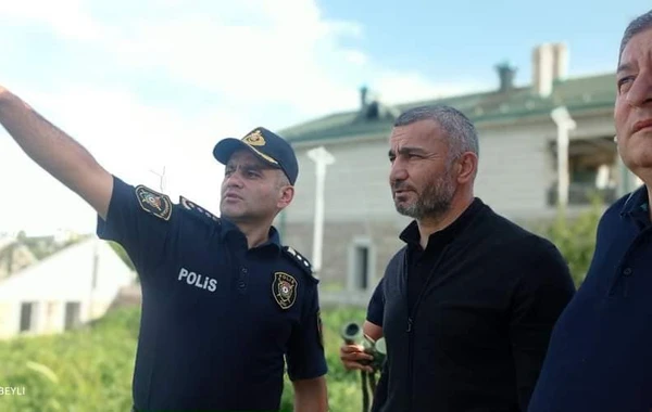 Qurban Qurbanov erməni futbolçu Henrix Mxitaryanın villasında - FOTO/VİDEO