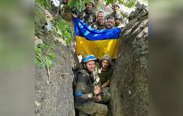 Ukraynalı hərbçilər Novodarovka kəndini azad edib