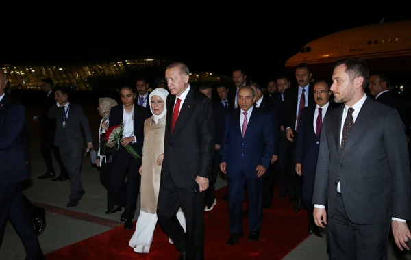 Rəcəb Tayyib Ərdoğan Azərbaycana dövlət səfərinə gəlib - FOTO