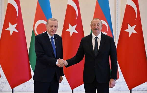 Началась встреча президентов Азербайджана и Турции один на один - ФОТО