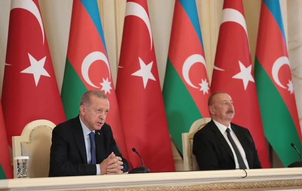 Azərbaycan və Türkiyə prezidentləri mətbuata bəyanatlarla çıxış ediblər - YENİLƏNİB-2 + FOTO/VİDEO