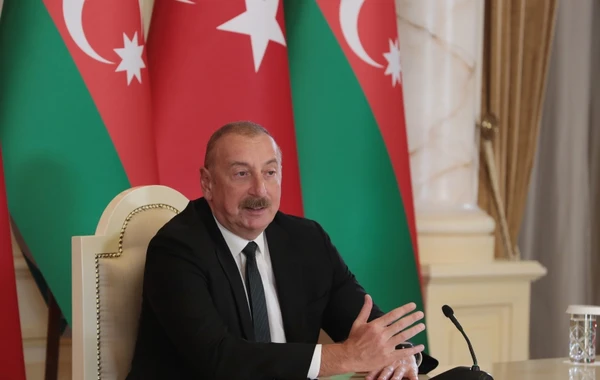 Azərbaycan və Türkiyə prezidentləri mətbuata bəyanatlarla çıxış ediblər - YENİLƏNİB-2 + FOTO/VİDEO