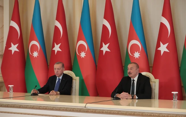 Azərbaycan və Türkiyə prezidentləri mətbuata bəyanatlarla çıxış ediblər - YENİLƏNİB-2 + FOTO/VİDEO