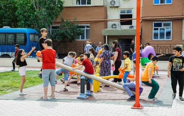 Bakıda yeni park açıldı - Uşaqlar pulsuz əylənə biləcək - FOTO