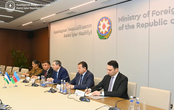 Azərbaycan və Özbəkistan Xarici İşlər Nazirlikləri arasında siyasi məsləhətləşmələr aparılıb - FOTO