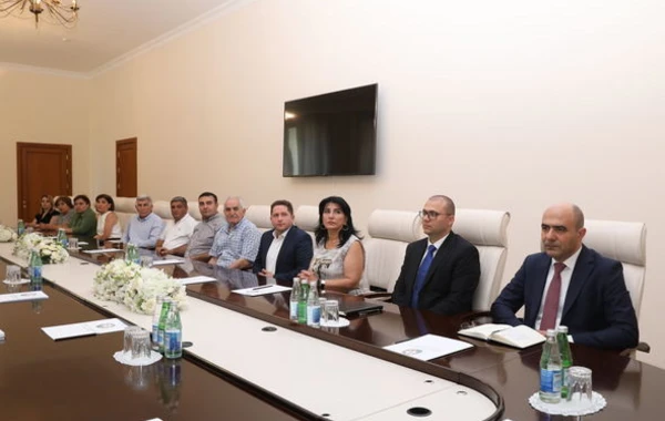 SN-də işğaldan azad edilmiş ərazilərdə xüsusi fərqlənən bir qrup tibb işçisi “Fəxri Fərman”la təltif edilib - FOTO