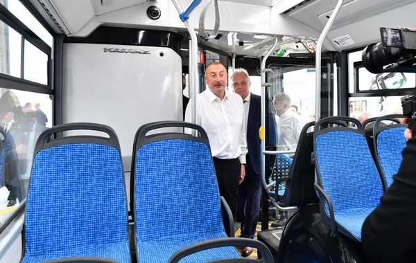 Azərbaycan Prezidenti və Tatarıstan Rəisi Cəbrayılda “Avto Lizinq Azərbaycan” MMC-nin açılışında iştirak ediblər - FOTO - YENİLƏNİB