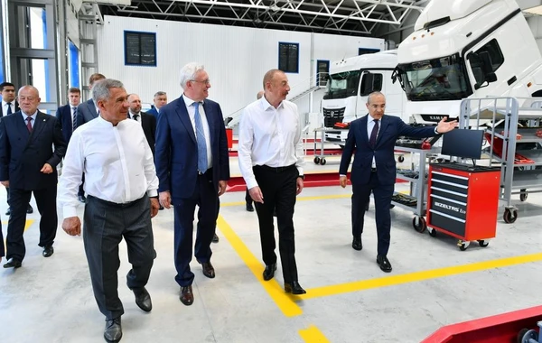 Azərbaycan Prezidenti və Tatarıstan Rəisi Cəbrayılda “Avto Lizinq Azərbaycan” MMC-nin açılışında iştirak ediblər - FOTO - YENİLƏNİB