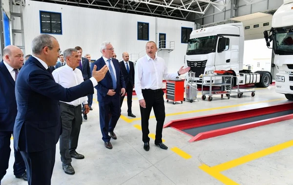 Azərbaycan Prezidenti və Tatarıstan Rəisi Cəbrayılda “Avto Lizinq Azərbaycan” MMC-nin açılışında iştirak ediblər - FOTO - YENİLƏNİB