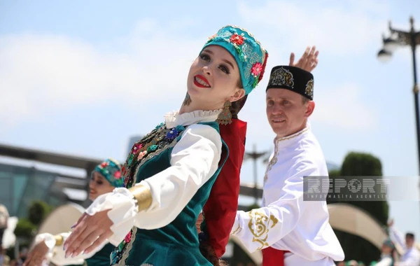 Bakıda tatarların milli bayramı keçirilib -  FOTO - YENİLƏNİB