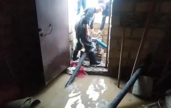 Gəncə və Naftalanda subasmanın fəsadları belə aradan qaldırıldı - FOTO/VİDEO