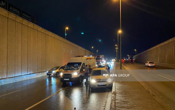 Bakıda 9 avtomobil toqquşdu, xəsarət alanlar var - FOTO