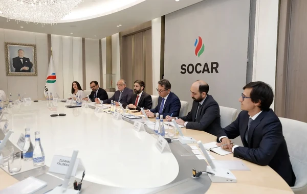 SOCAR-ın prezidenti “PKN Orlen” şirkətinin İdarə Heyətinin sədri ilə görüşdü - FOTO