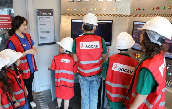 SOCAR-da çalışan Vətən müharibəsi iştirakçılarının övladları üçün növbəti düşərgə təşkil olunub - FOTO