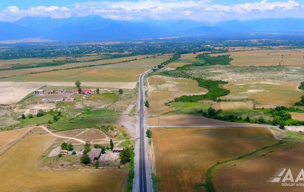 Respublika əhəmiyyətli Kərimli avtomobil yolunun Oğuz hissəsi yenidən qurulub - FOTO/VİDEO