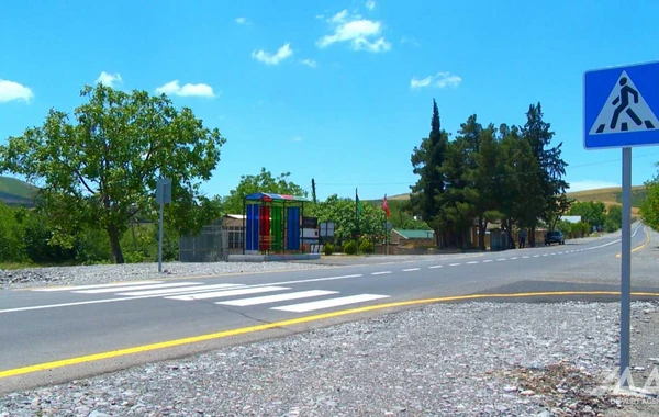 Respublika əhəmiyyətli Kərimli avtomobil yolunun Oğuz hissəsi yenidən qurulub - FOTO/VİDEO