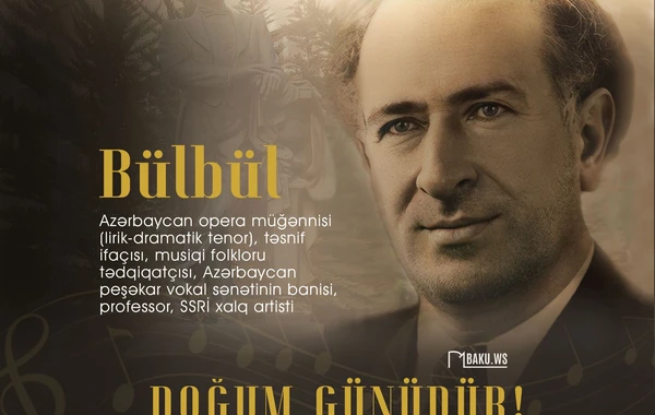 Bülbülün doğum günüdür