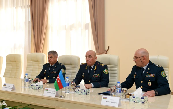 Latviya Dövlət Sərhəd Mühafizəsinin rəisi ölkəmizdə rəsmi səfərdə olub - FOTO
