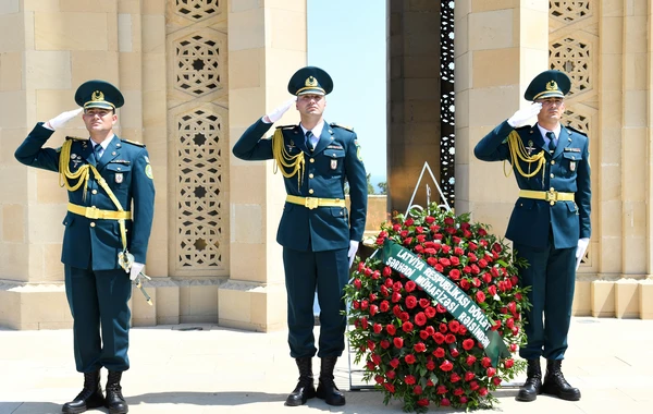 Latviya Dövlət Sərhəd Mühafizəsinin rəisi ölkəmizdə rəsmi səfərdə olub - FOTO