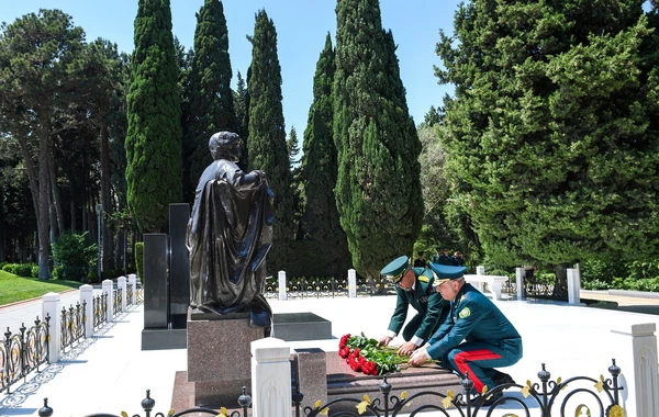 Latviya Dövlət Sərhəd Mühafizəsinin rəisi ölkəmizdə rəsmi səfərdə olub - FOTO