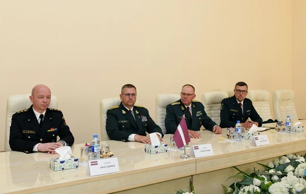 Начальник Государственной пограничной охраны Латвии находится с визитом в Азербайджане - ФОТО