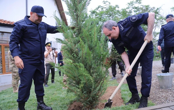 Генпрокурор принял участие во вводе в эксплуатацию здания прокуратуры в Лачыне - ФОТО