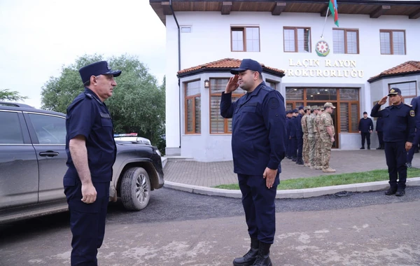 Генпрокурор принял участие во вводе в эксплуатацию здания прокуратуры в Лачыне - ФОТО