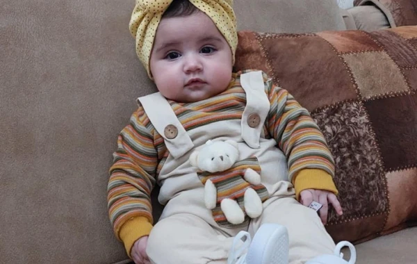 Öldürülən ana ilə körpəsinin FOTOları