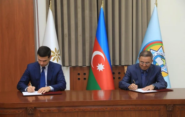 KOBİA və Bakı Biznes Universiteti memorandum imzalayıb - FOTO