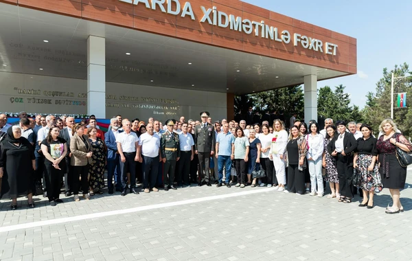DİN-in Daxili Qoşunlarının Ali Hərbi Məktəbində növbəti buraxılış olub - FOTO/VİDEO