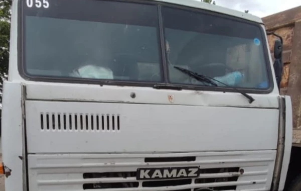 Füzulidə narkotikin təsiri altında “KamAZ” idarə edən şəxs saxlandı - FOTO