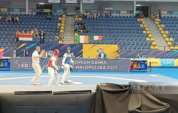 Avropa Oyunları: Azərbaycan taekvondoçusu finalda