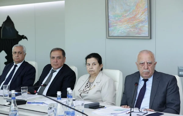 Sosial və İqtisadi məsələlər üzrə Üçtərəfli Komissiyanın növbəti iclası keçirilib - FOTO