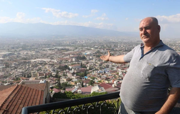 Zəlzələ baş verən Hatayın səmadan görüntüsü - Binalar olan ərazi indi boş qalıb - FOTO