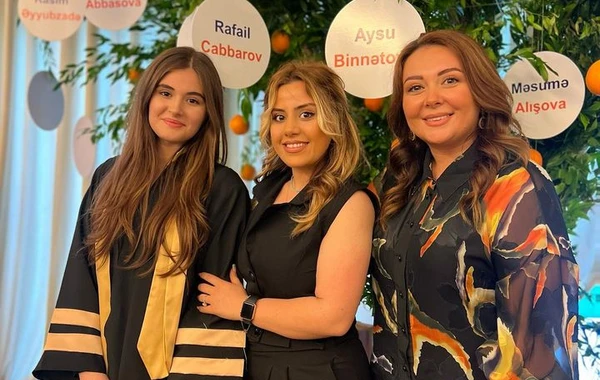 Tanınmış aparıcı qızının məzun gecəsindən FOTOlarını paylaşdı