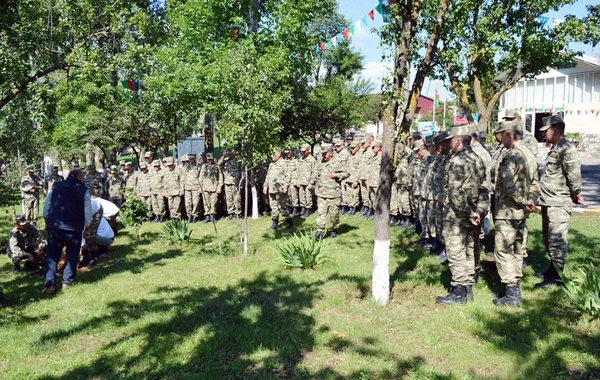 Azərbaycan Ordusunda Qurban bayramı münasibətilə tədbirlər keçirilib - FOTO