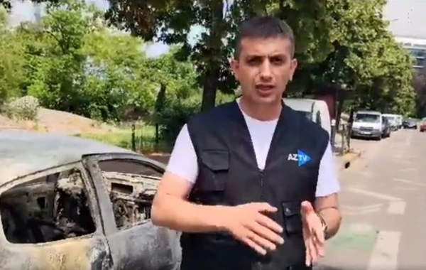 "AzTV"nin əməkdaşlarını Fransada silahla hədələdilər - VİDEO