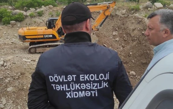 Xaçmaz, Quba və Şabranda qanunsuz qum-çınqıl daşıyanlar cəzalandırıldılar - FOTO
