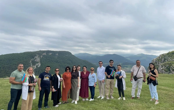 Diaspor nümayəndələrinin Şuşaya səkkizinci səfəri gerçəkləşib - FOTO