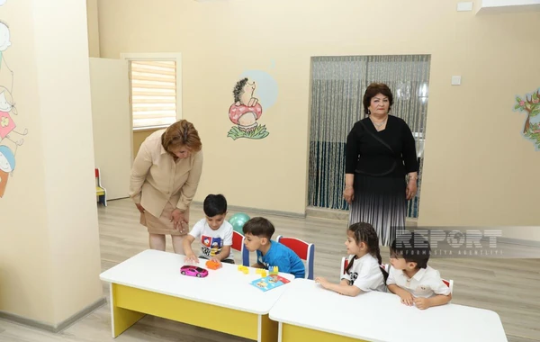 Hövsanda iki yeni uşaq bağçası istifadəyə verilib - FOTO